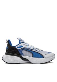 Sneakersy Puma. Kolor: niebieski. Sport: bieganie