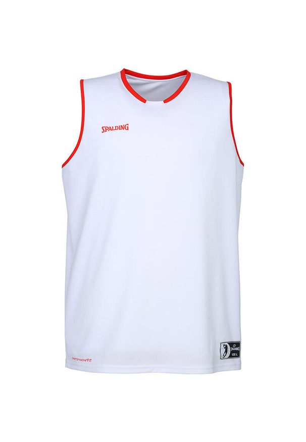 SPALDING - Jersey Spalding Move. Kolor: wielokolorowy, biały, czerwony. Materiał: jersey. Sport: koszykówka