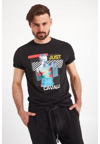 Just Cavalli - T-SHIRT JUST CAVALLI. Okazja: na co dzień. Wzór: nadruk. Styl: casual #1