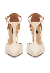 Nine West Szpilki WS21582-01 Beżowy. Kolor: beżowy. Materiał: materiał, syntetyk. Obcas: na szpilce