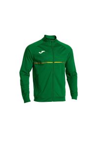 Bluza do biegania męska Joma Record III Full Zip. Kolor: zielony