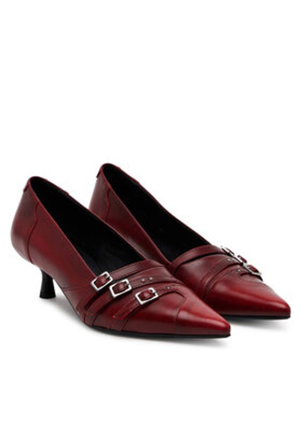 Vagabond Shoemakers Szpilki Lykke 5714-118-47 Czerwony. Kolor: czerwony. Materiał: skóra. Obcas: na szpilce