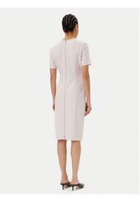 BOSS Sukienka codzienna Damaisa 50490044 Różowy Slim Fit. Okazja: na co dzień. Kolor: różowy. Materiał: wiskoza. Typ sukienki: proste. Styl: casual