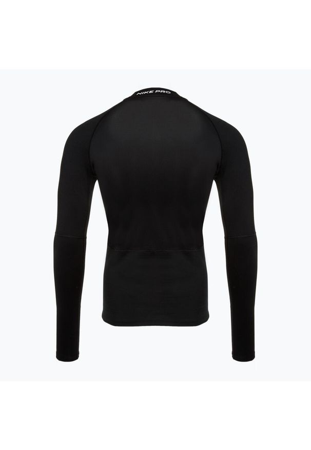 Longsleeve treningowy męski Nike Pro Dri-Fit Warm. Kolor: czarny. Długość rękawa: długi rękaw. Technologia: Dri-Fit (Nike)