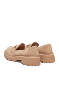 DeeZee Loafersy LE601-5 Beżowy. Kolor: beżowy. Materiał: materiał #5
