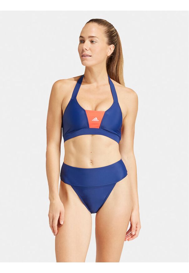 Adidas - adidas Bikini Colorblock IL7251 Niebieski. Kolor: niebieski. Materiał: syntetyk