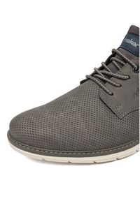 Rieker Półbuty 14450-42 Szary. Kolor: szary. Materiał: materiał #2