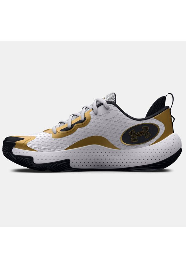 Buty do Koszykówki Męskie Under Armour Spawn 5. Kolor: biały. Sport: koszykówka