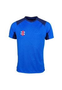 GRAY-NICOLLS - Koszulka dziecięca pro z długim rękawem Gray-Nicolls T20. Kolor: niebieski. Materiał: jersey. Długość rękawa: długi rękaw. Długość: długie. Styl: młodzieżowy #1