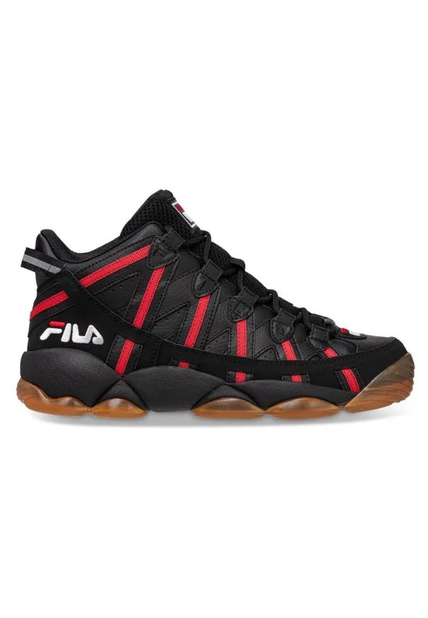 Fila buty do koszykówki męskie Spaghetti czarne. Kolor: czerwony, wielokolorowy, czarny. Sport: koszykówka