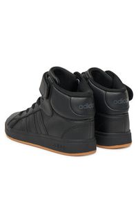 Adidas - adidas Sneakersy Grand Court Mid K JR0804 Czarny. Kolor: czarny. Materiał: skóra #3