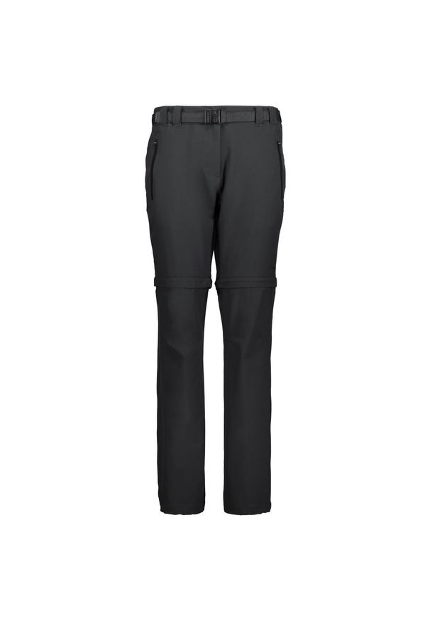 Spodnie z odpinanymi nogawkami damskie CMP Evelynn Zip Off Pant. Kolor: czarny