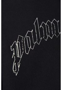 PALM ANGELS Czarna męska bluza Split Shark Crew, Rozmiar L. Kolor: czarny #5