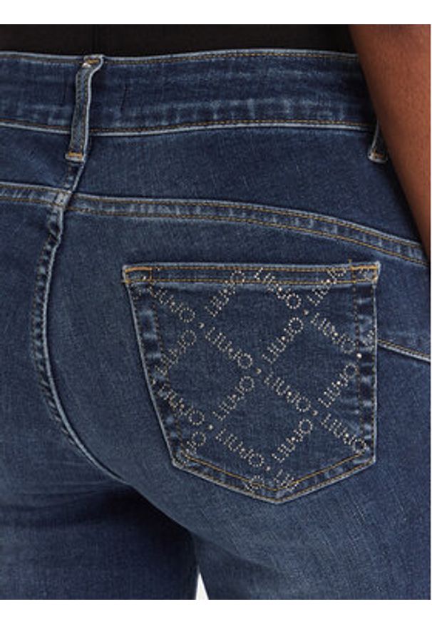 Liu Jo Jeansy UF5013 D4615 Niebieski Skinny Fit. Kolor: niebieski