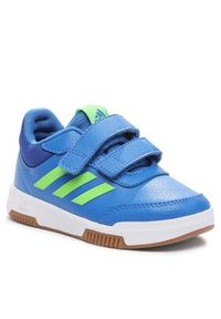 Adidas - adidas Sneakersy Tensaur Hook and Loop ID2304 Niebieski. Kolor: niebieski. Materiał: skóra