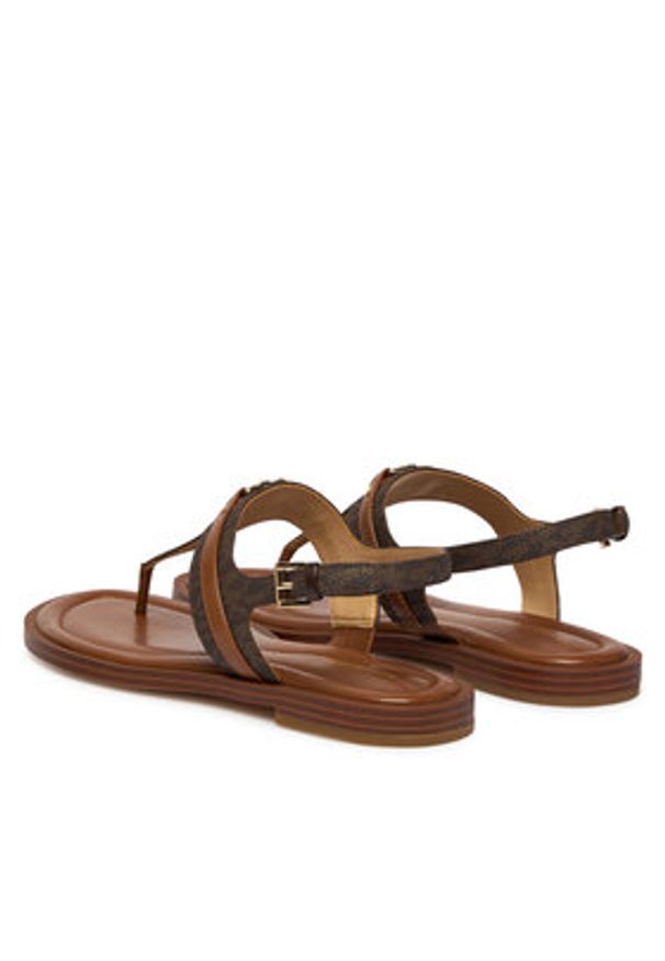 MICHAEL Michael Kors Sandały 40S6MAFS1B Brązowy. Kolor: brązowy. Materiał: skóra