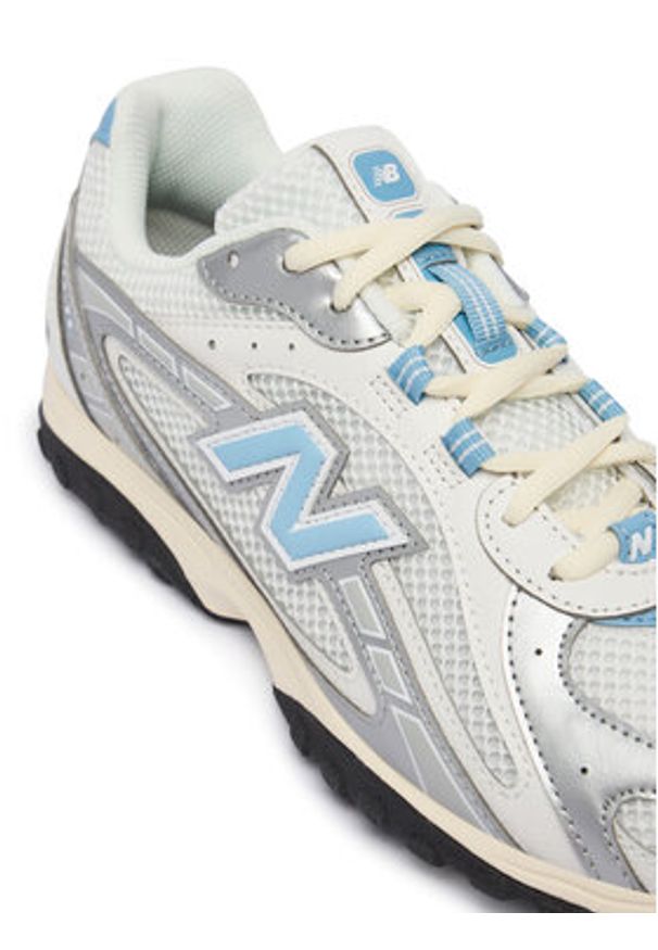 New Balance Sneakersy U204LSWC Srebrny. Kolor: srebrny. Materiał: materiał