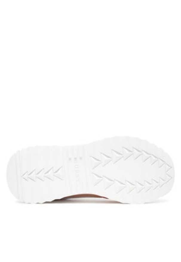 Guess Sneakersy FLTKOR ELE12 Różowy. Kolor: różowy. Materiał: materiał