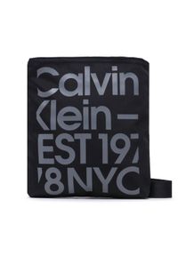 Calvin Klein Jeans Saszetka Sport Essentials Flatpack18 Gr K50K510378 Czarny. Kolor: czarny. Materiał: materiał