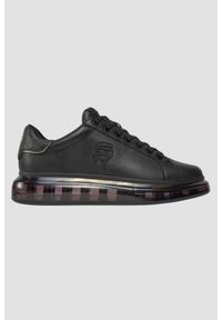 Karl Lagerfeld - KARL LAGERFELD Czarne sneakersy Karl Plexi Nft. Kolor: czarny