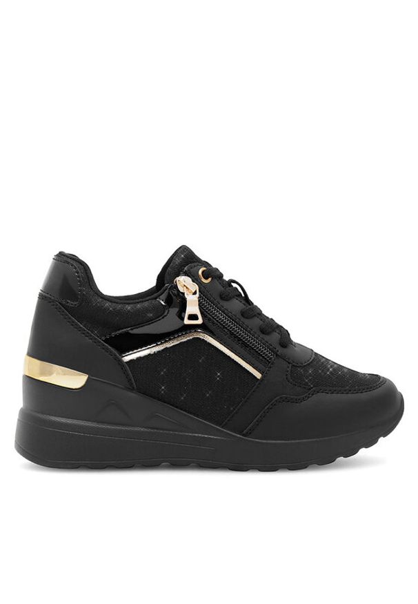 Clara Barson Sneakersy WS2229-49 Czarny. Kolor: czarny. Materiał: materiał, syntetyk