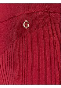 Guess Spódnica ołówkowa W2YD15 Z2XY0 Czerwony Slim Fit. Kolor: czerwony. Materiał: wiskoza #2