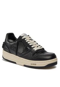 Guess Sneakersy Ancona Low FMPANC PAL12 Czarny. Kolor: czarny #2