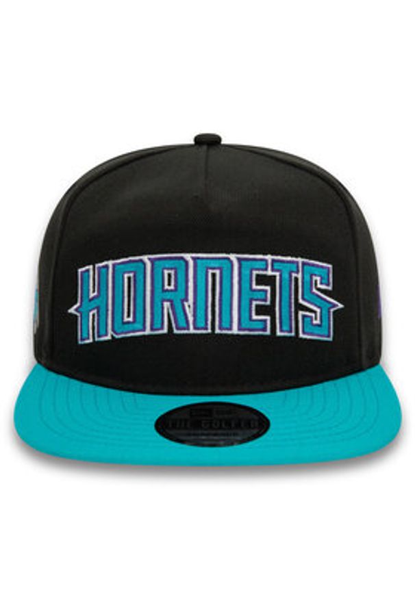 New Era Czapka z daszkiem Nba Golfer Hornets 60434975 Czarny. Kolor: czarny. Materiał: materiał