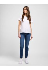 Lee - LEE DAMSKIE SPODNIE JEANSOWE HIGH RISE SKINNY MATERIAL GIRL 112351300 #5