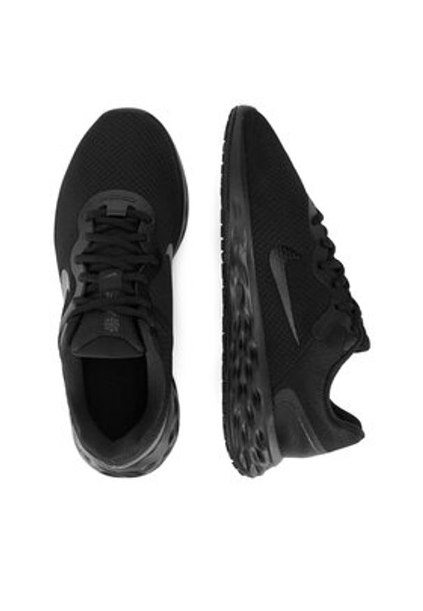 Nike Sneakersy DC3728-001 Czarny. Kolor: czarny. Materiał: materiał