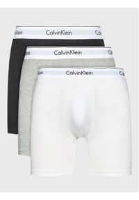 Calvin Klein Underwear Komplet 3 par bokserek 000NB2381A Kolorowy. Materiał: bawełna. Wzór: kolorowy