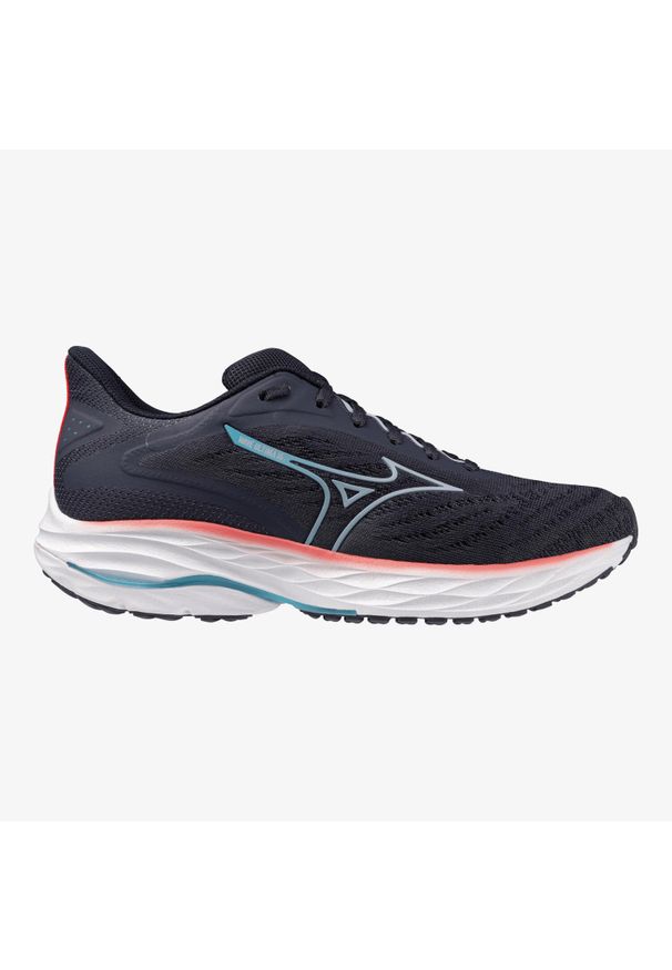 Buty do biegania damskie Mizuno Wave Ultima 16. Kolor: czarny, niebieski, biały, wielokolorowy. Model: Mizuno Wave. Sport: bieganie