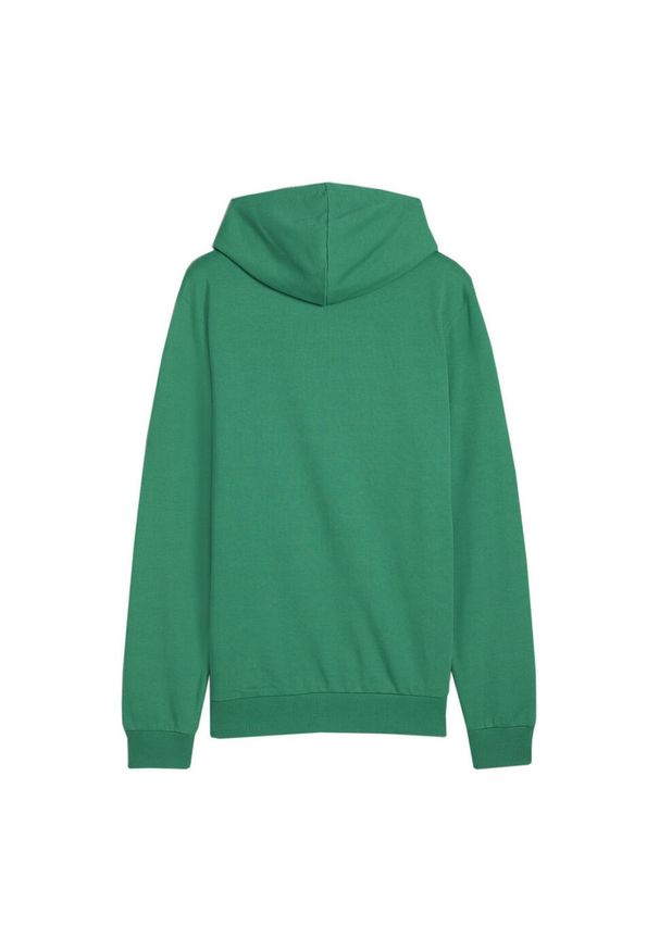 Puma - Męska Bluza Z Kapturem Team Goal Casual. Typ kołnierza: kaptur. Kolor: zielony