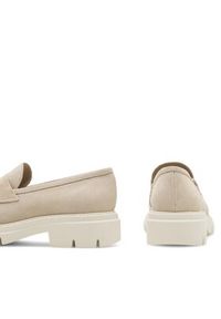 Gino Rossi Loafersy GRACE-E24-26372LM Beżowy. Kolor: beżowy. Materiał: zamsz, skóra #6