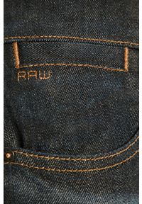G-Star RAW - G-Star Raw - Jeansy Tedie. Kolor: niebieski. Materiał: jeans #4