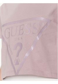 Guess T-Shirt Adele V2YI06 K8HM0 Różowy Boxy Fit. Kolor: różowy. Materiał: bawełna #2