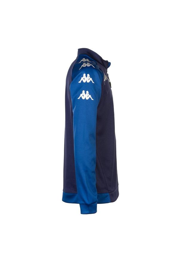 Bluza dziecięca Kappa Trieste. Kolor: wielokolorowy, niebieski. Sport: piłka nożna, fitness