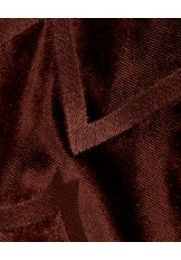 CUORI e PICCHE - Brązowa bluza TRICK II z aksamitu. Typ kołnierza: kaptur. Kolor: brązowy. Materiał: dresówka. Długość rękawa: długi rękaw. Długość: długie. Styl: klasyczny