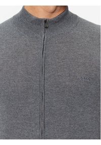 BOSS - Boss Kardigan Balonso-L 50476347 Szary Regular Fit. Kolor: szary. Materiał: wełna #3