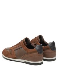 Geox Sneakersy U Renan U364GA 022CL C6003 Brązowy. Kolor: brązowy
