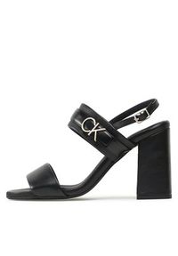 Calvin Klein Sandały Block Hl Sandal 85Hh W/Hw HW0HW01486 Czarny. Kolor: czarny. Materiał: skóra #6