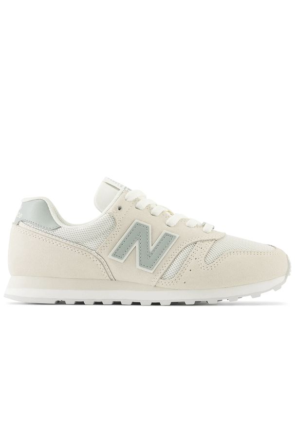 Buty New Balance WL373OH2 - beżowe. Okazja: na co dzień. Kolor: beżowy. Materiał: guma, syntetyk, zamsz, materiał, skóra. Szerokość cholewki: normalna. Model: New Balance 373