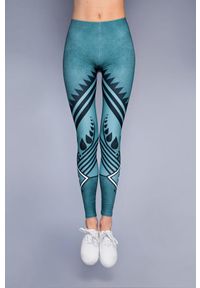 Legginsy sportowe damskie DEEP TRIP Sauron. Kolor: zielony #2