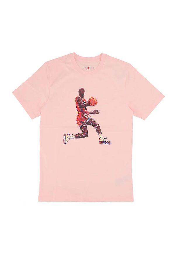 T-shirt Męski Nike Jordan Flight Essentials Tee Legend. Kolor: różowy. Sport: fitness