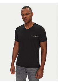 Emporio Armani Underwear Komplet 2 t-shirtów EM000392 AF10779 MC005 Czarny Regular Fit. Kolor: czarny. Materiał: bawełna #3