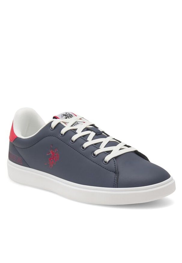 U.S. Polo Assn. Sneakersy BYRON001 Granatowy. Kolor: niebieski. Materiał: syntetyk
