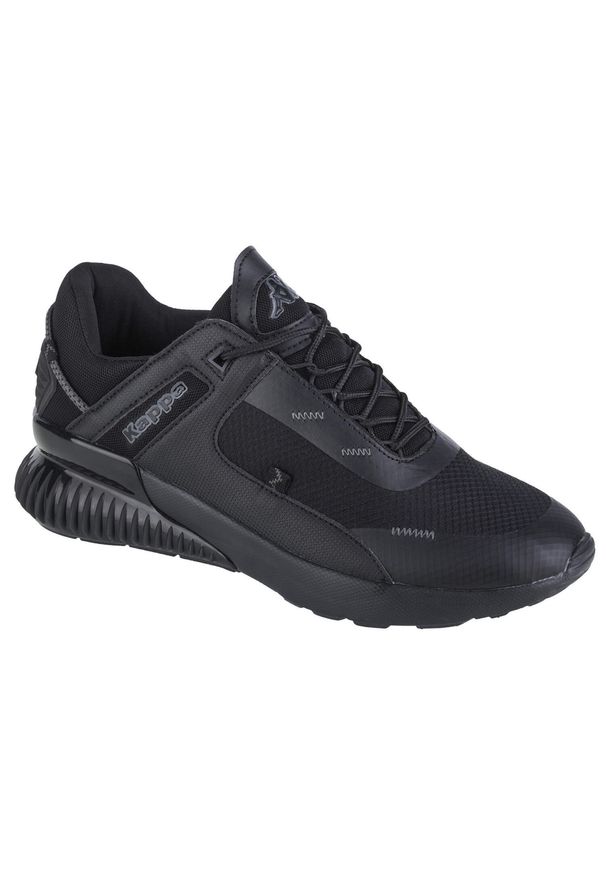 Buty sportowe Sneakersy męskie, Kappa Actor. Zapięcie: sznurówki. Kolor: wielokolorowy, czarny. Materiał: materiał, syntetyk, tkanina. Szerokość cholewki: normalna. Sport: turystyka piesza
