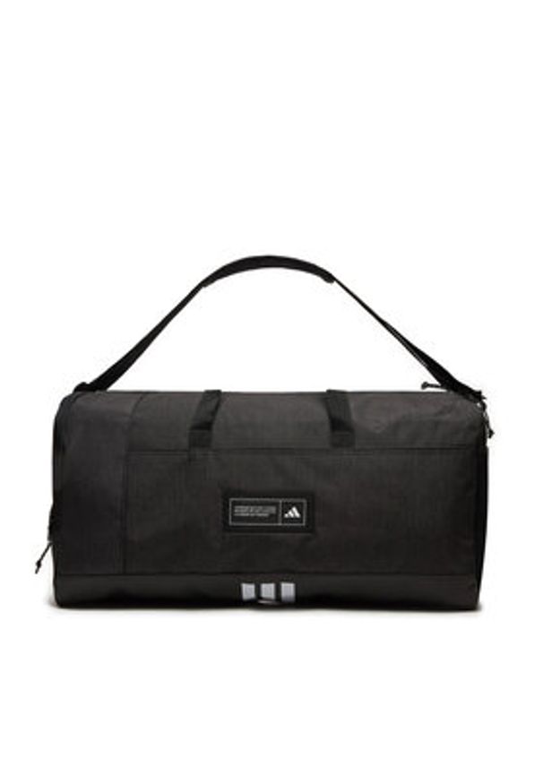 Adidas - adidas Torba 4ATHLTS Duffel Bag Medium IM5521 Czarny. Kolor: czarny. Materiał: materiał