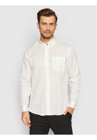 Selected Homme Koszula Rick 16077348 Biały Regular Fit. Kolor: biały. Materiał: bawełna