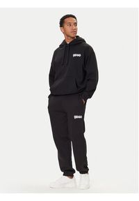 Hugo - HUGO Bluza Nyrohood 50549212 Czarny Loose Fit. Kolor: czarny. Materiał: bawełna #4